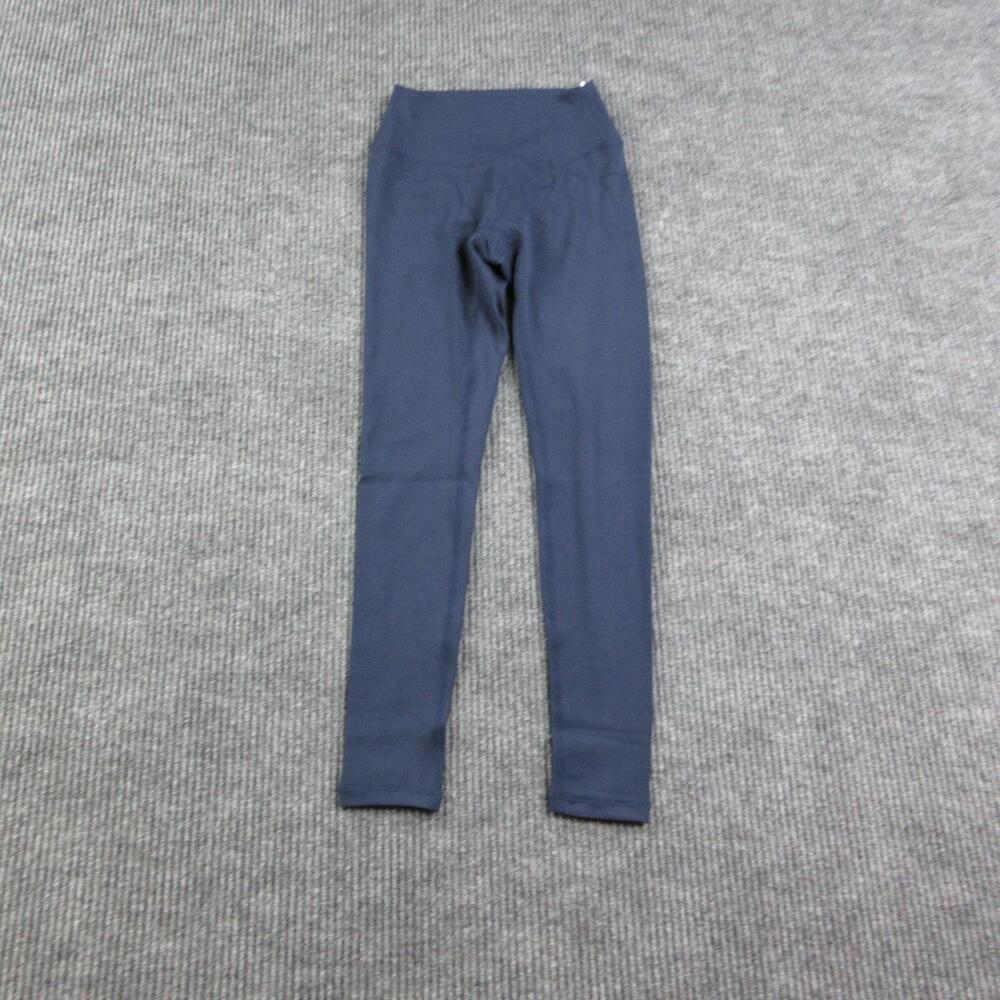 PARAGON Leggings Womens S Blue Ankle Stretch Slim High Waist Activewear 19x24.5*